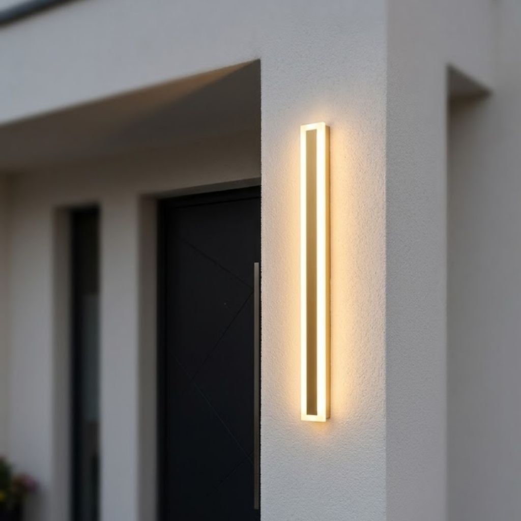 Golden Waterproof LED External Wall Lights
