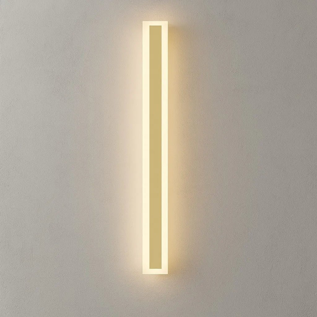 Golden Waterproof LED External Wall Lights