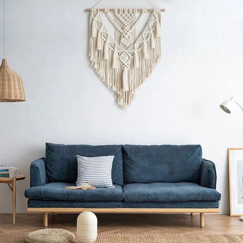 Hand-Woven Boho Macramé Wall Hanging