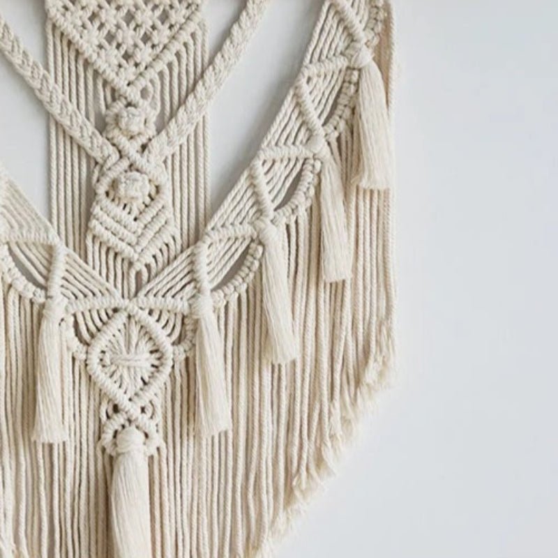 Hand-Woven Boho Macramé Wall Hanging