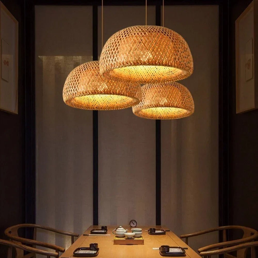 Hygge Hanging Rattan Light