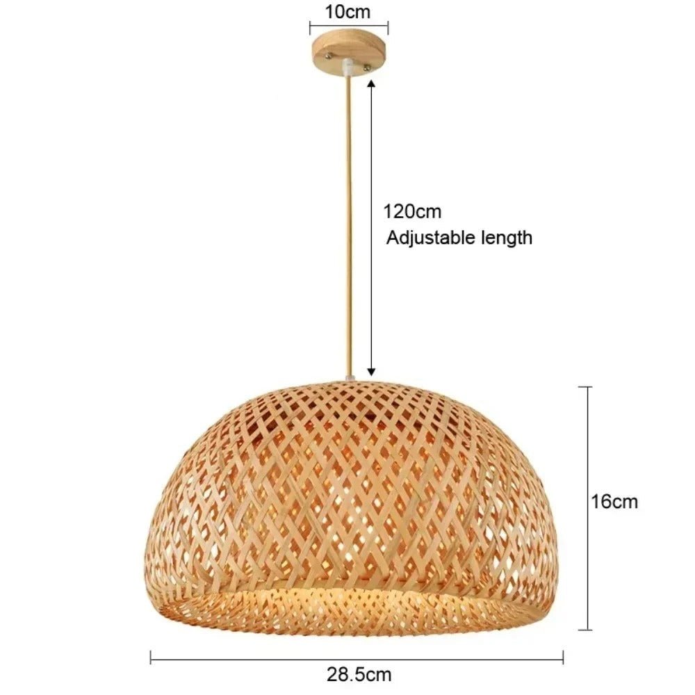 Hygge Hanging Rattan Light