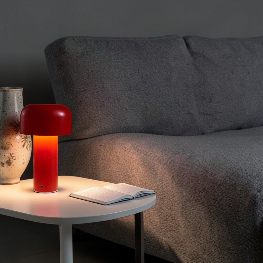 Italian Cordless Table Lamp with Tricolor Dimming