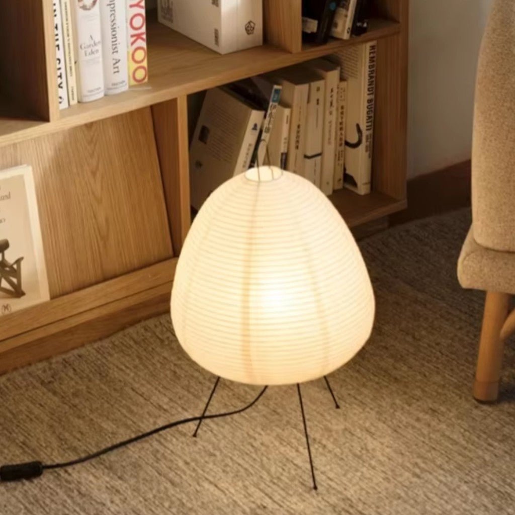 Japanese Paper Lantern Floor Lamp | Stand Light for Home