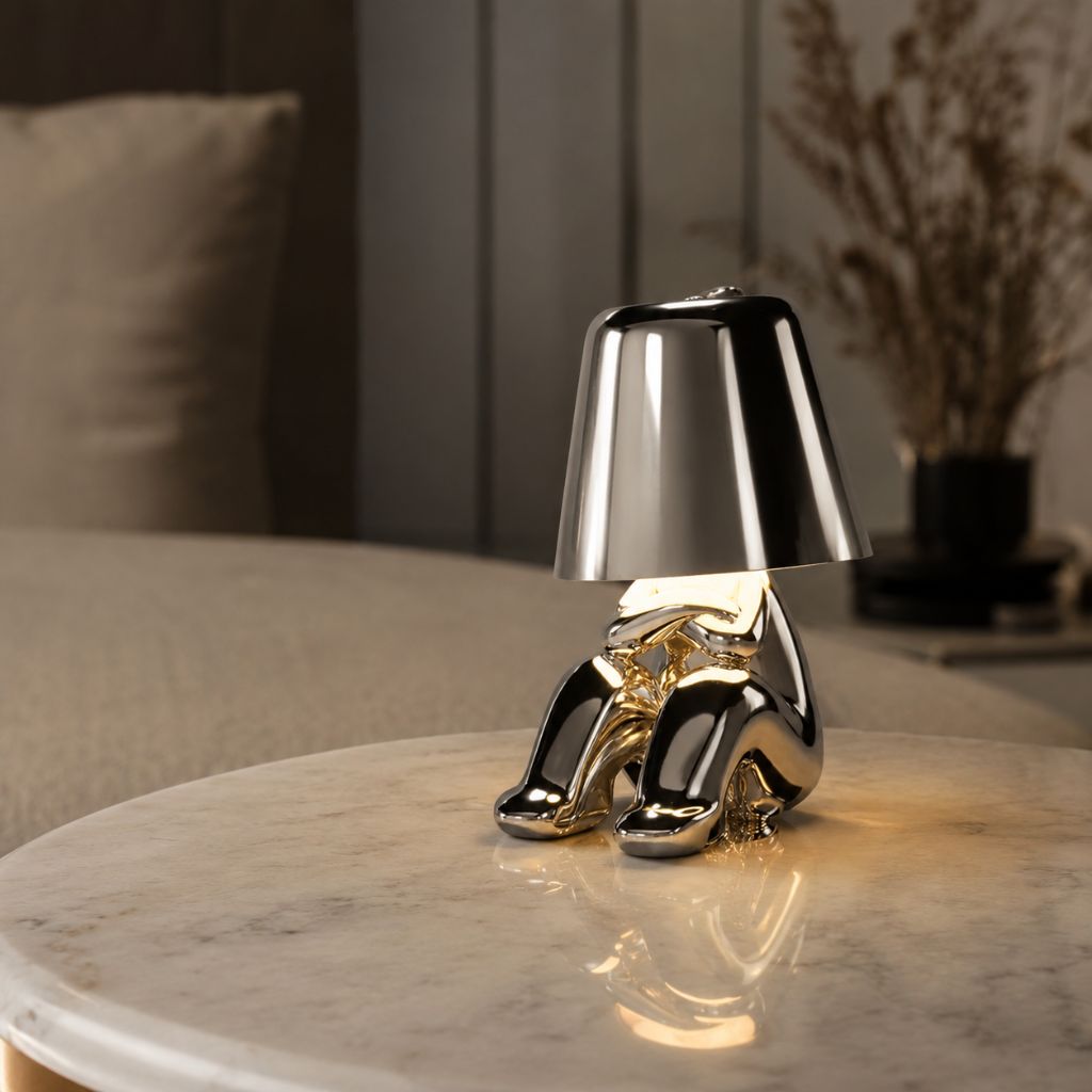 Little Man Lamp | Humanoid Design with Touch Control