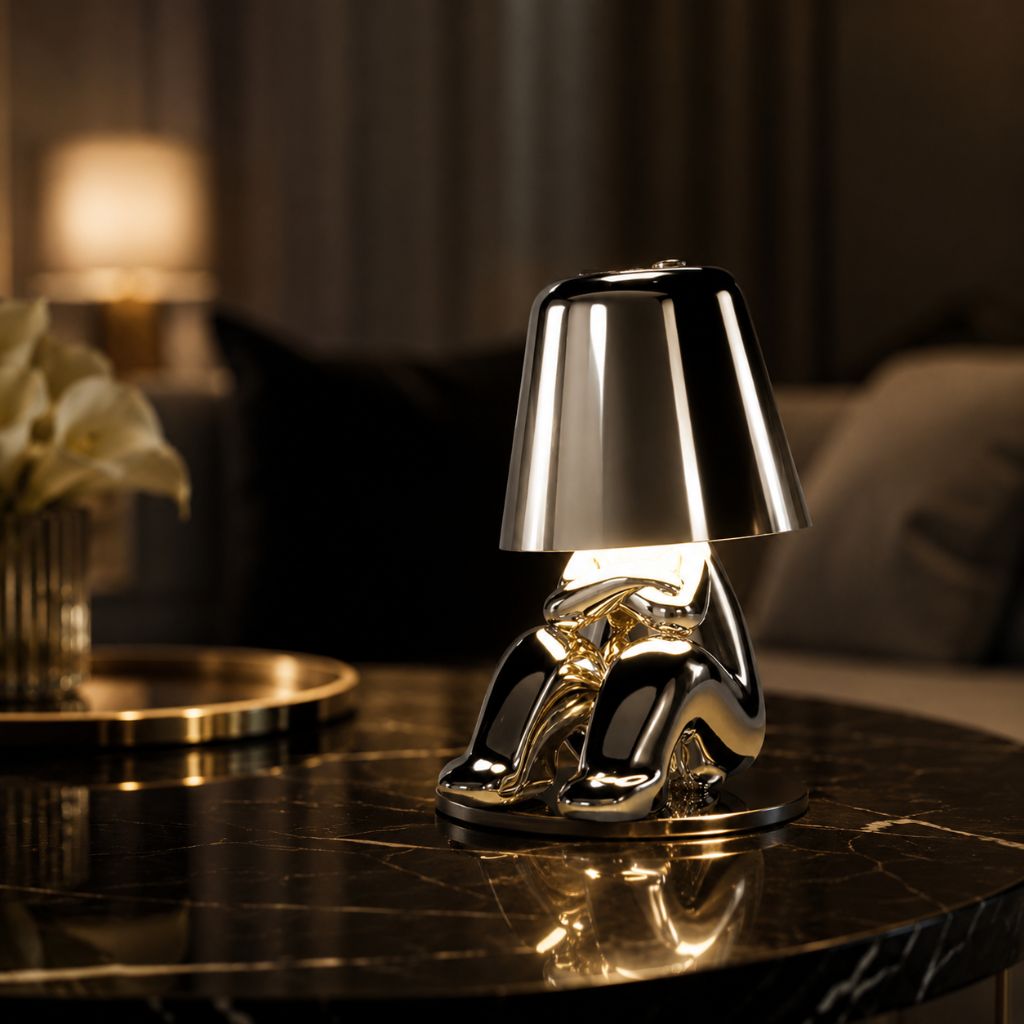Little Man Lamp | Humanoid Design with Touch Control