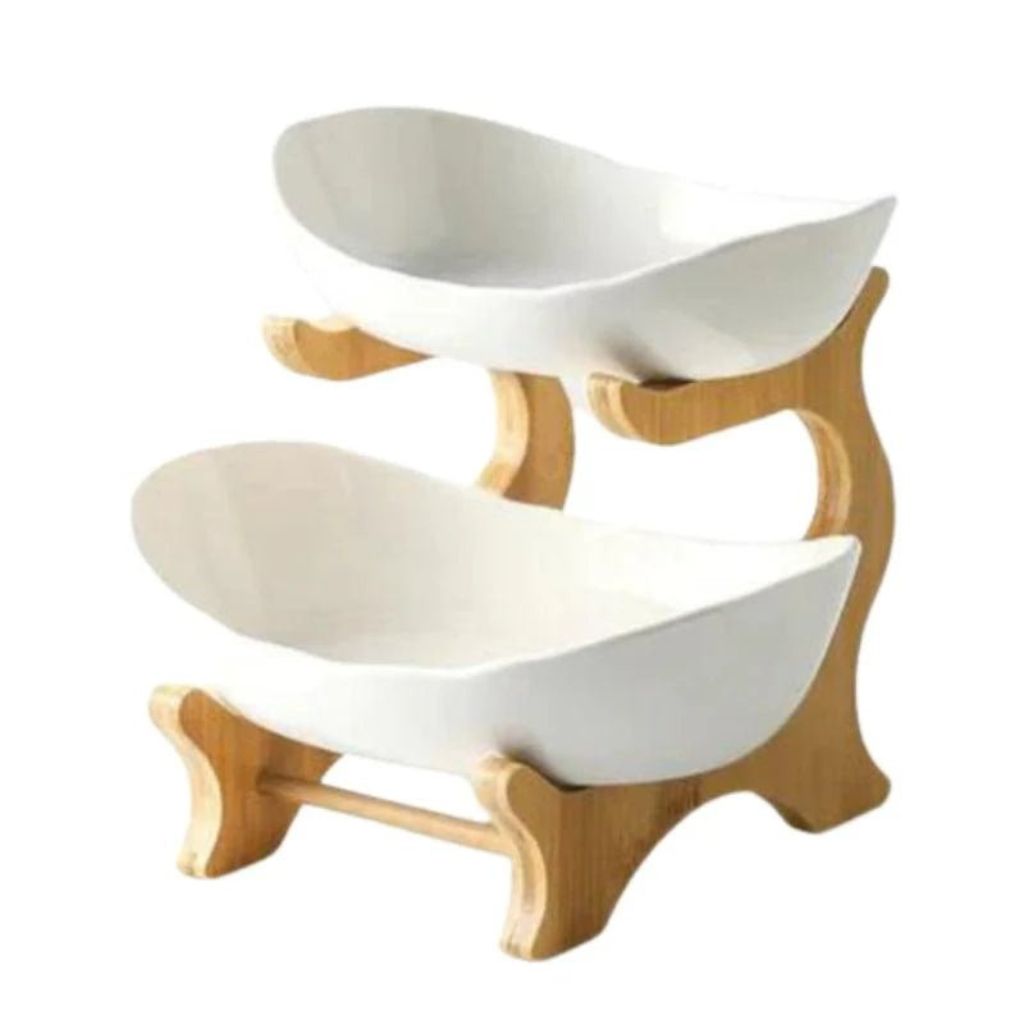 Modern Bamboo Fruit Basket