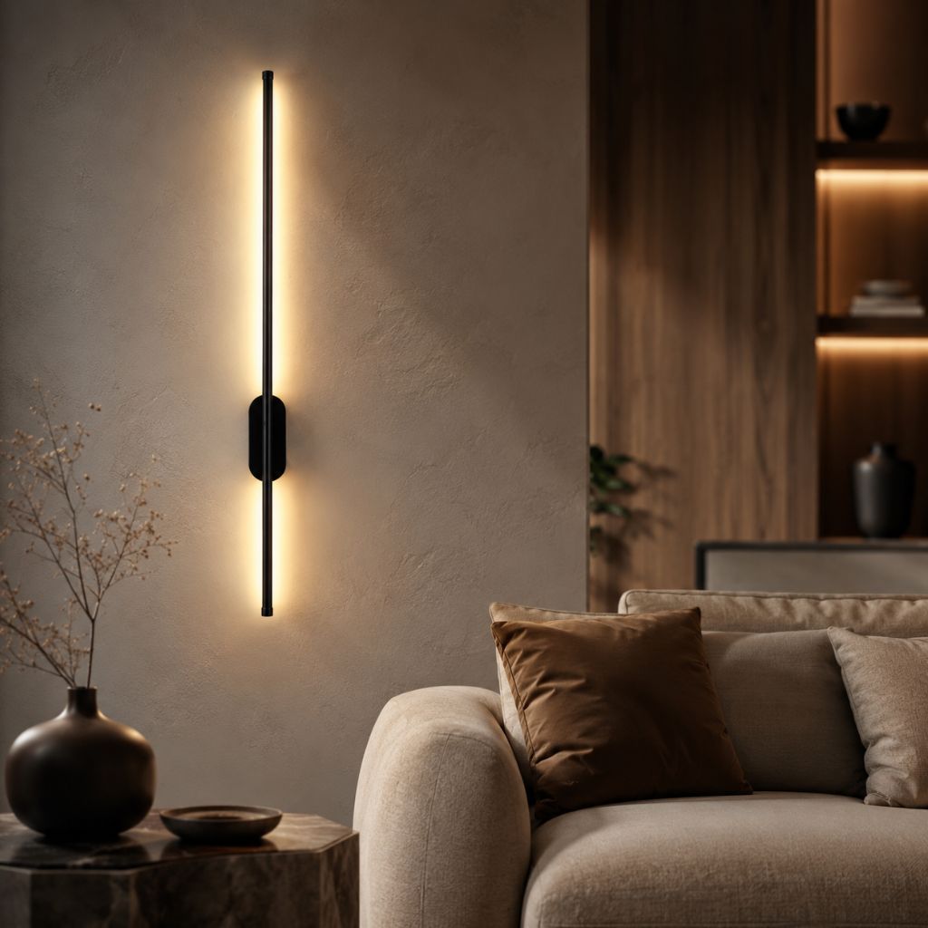 Modern LED Long Wall Lamp Nordic Minimalist Aluminium