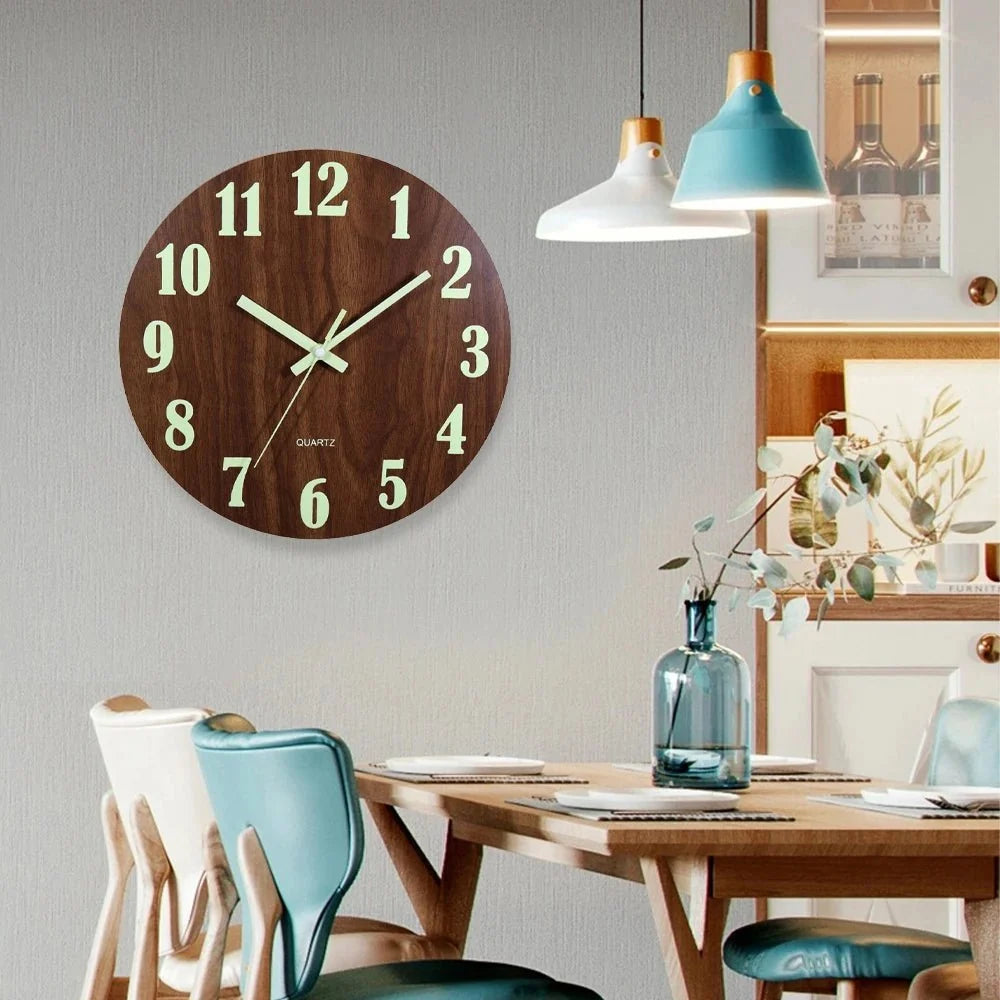 Modern Luminous Design Wall Clock