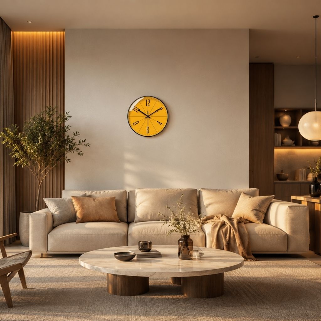 Modern Nordic Style Wall Clock by Lattea