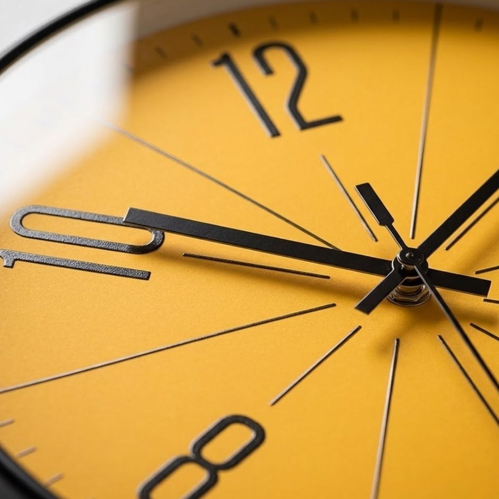 Modern Nordic Style Wall Clock by Lattea