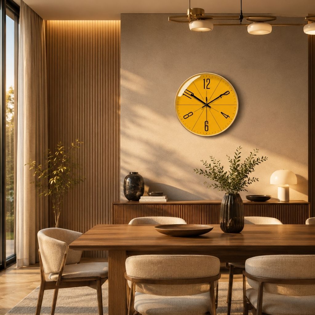 Modern Nordic Style Wall Clock by Lattea