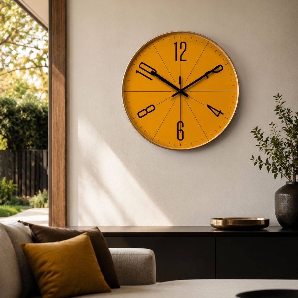 Modern Nordic Style Wall Clock by Lattea