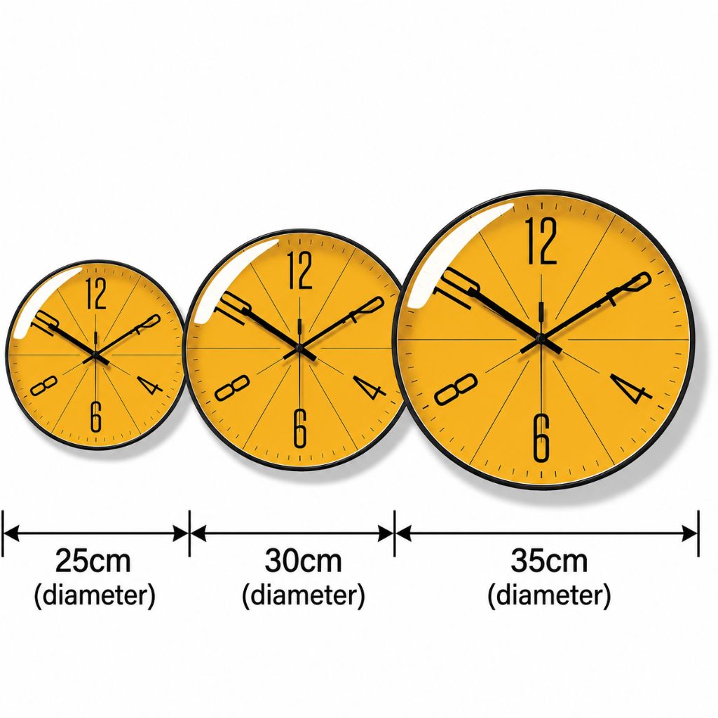Modern Nordic Style Wall Clock by Lattea
