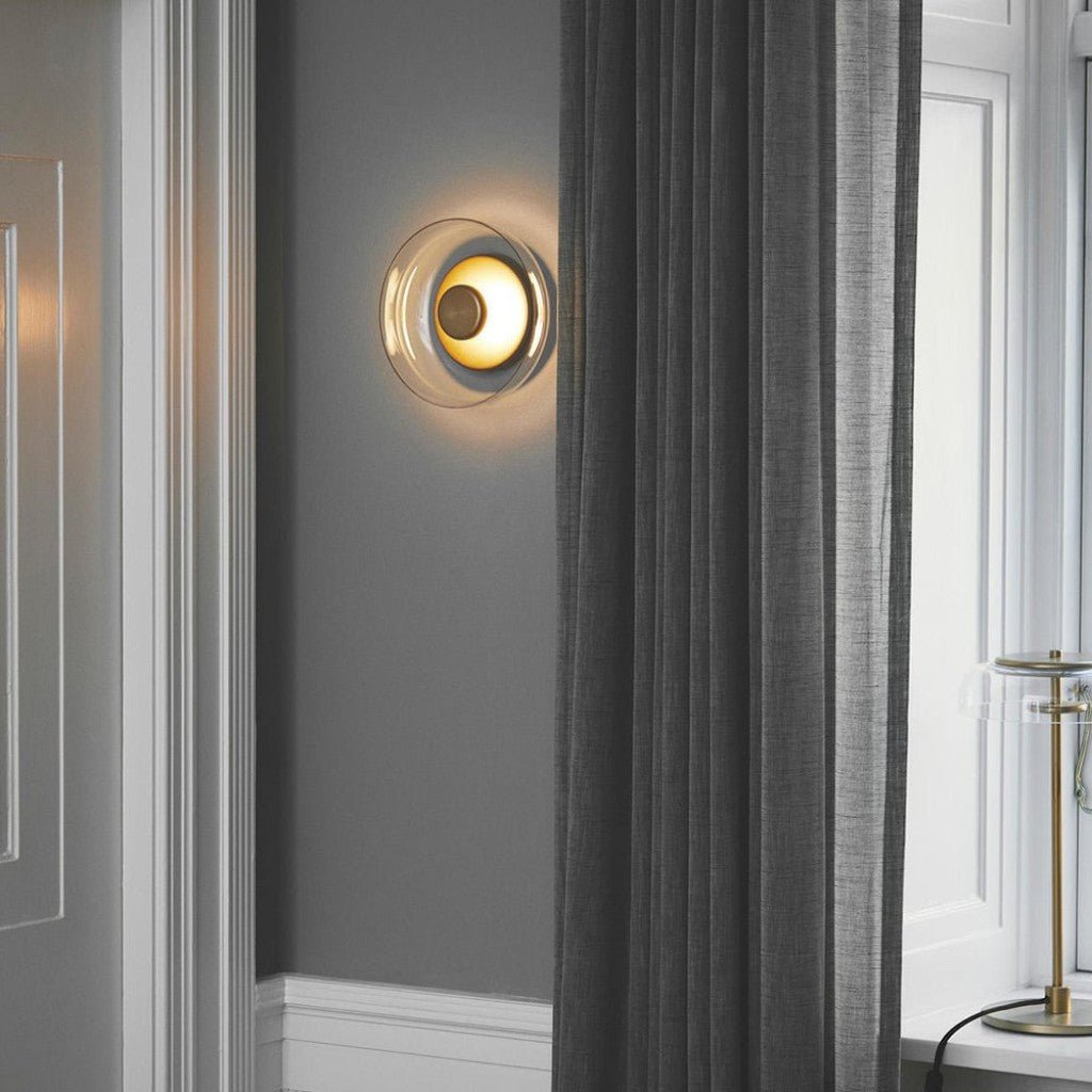 Nordic Glass Bowl Wall Lamp