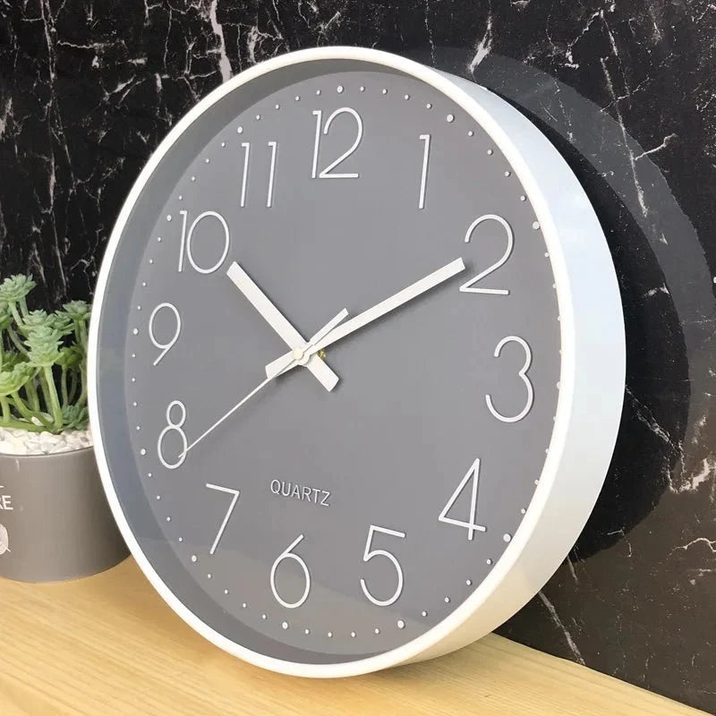 Nordic Minimalist Wall Clock