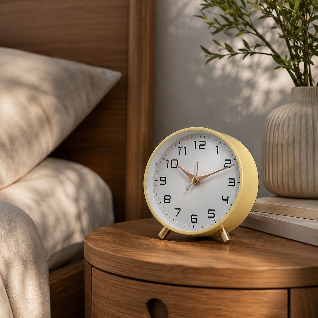 NordTime - Modern Scandinavian Silent Table Clock