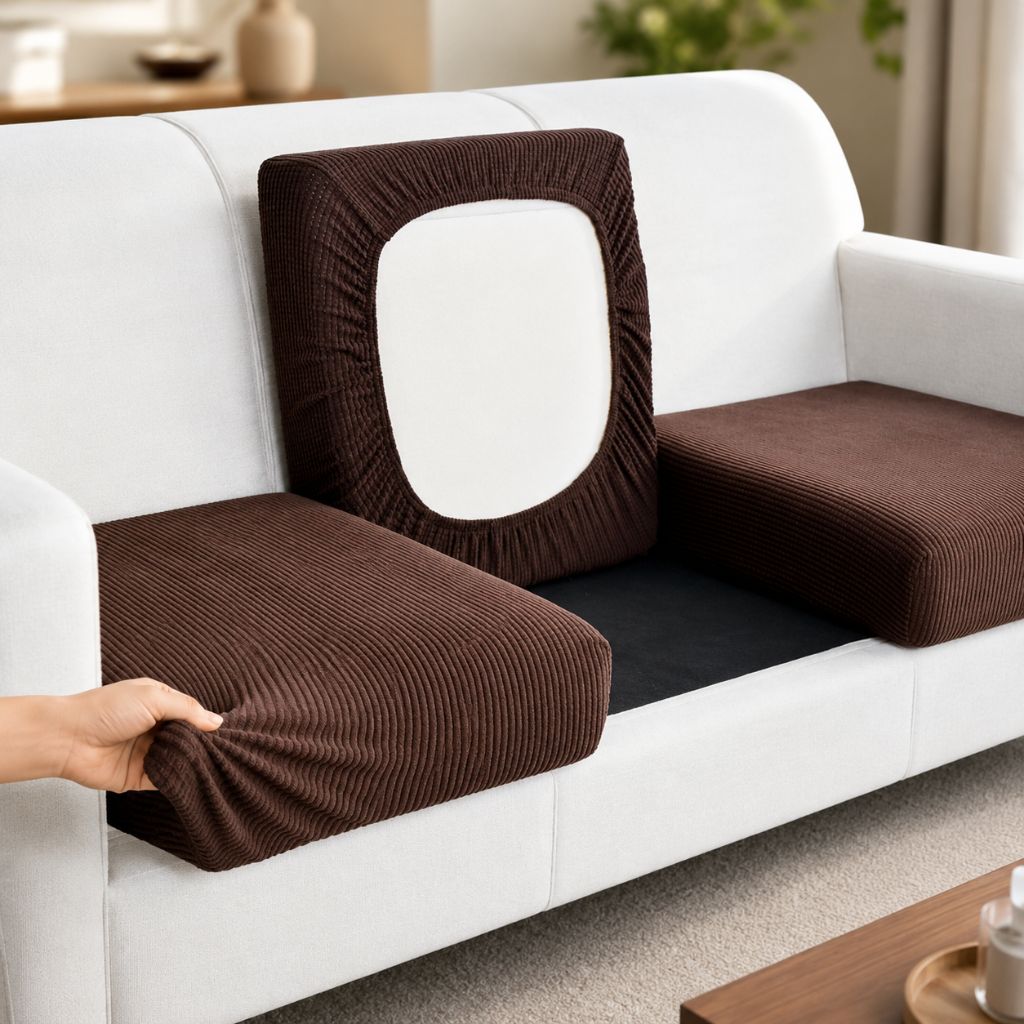 Pet Friendly Stretch Sofa Cover Washable Furniture Protector