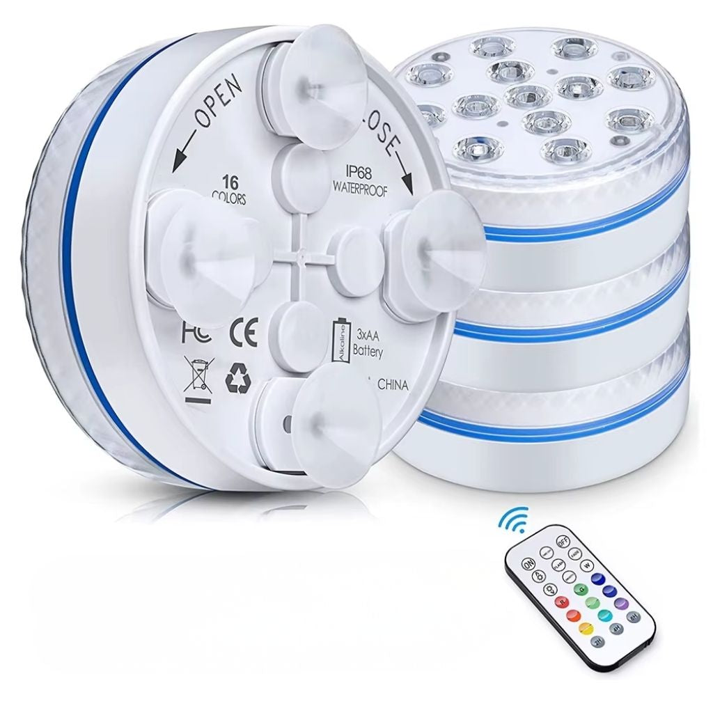 Submersible Pool LED Light with Remote Control - Lattea