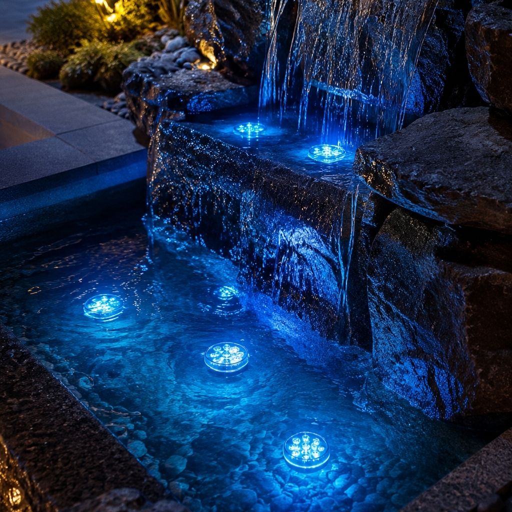 Submersible Pool LED Light with Remote Control - Lattea
