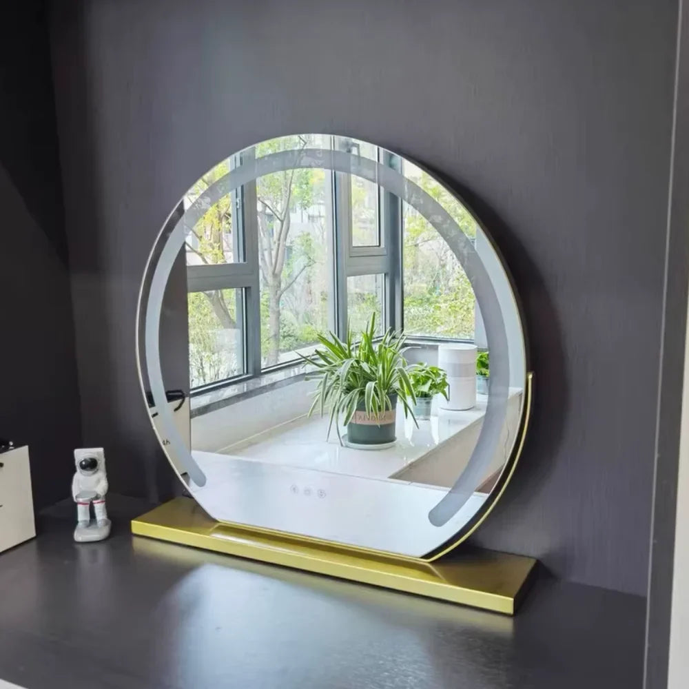 Vanity Makeup Mirror 15x Magnification Touch with LED Lights