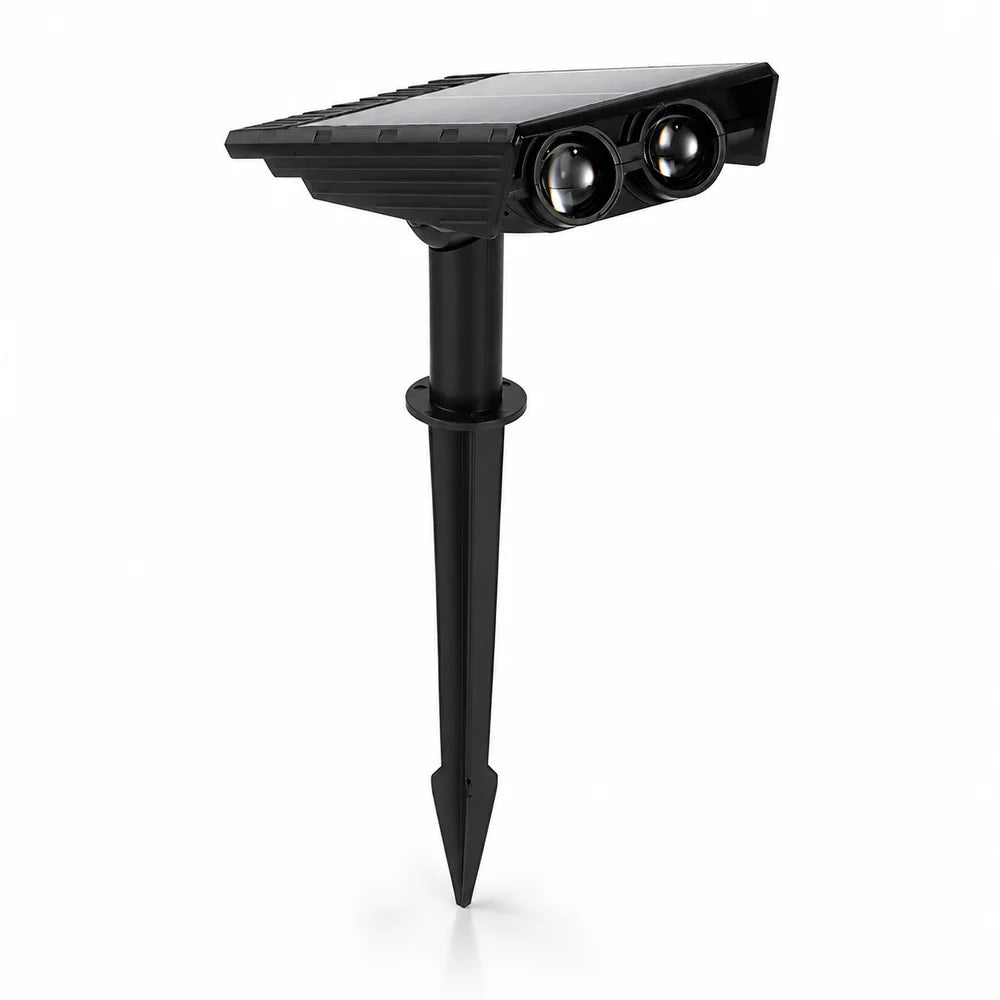 Waterproof LED Solar Spotlight Set - Multi-Zoom Landscape Lighting